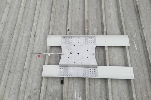 Linea vita da lamiera