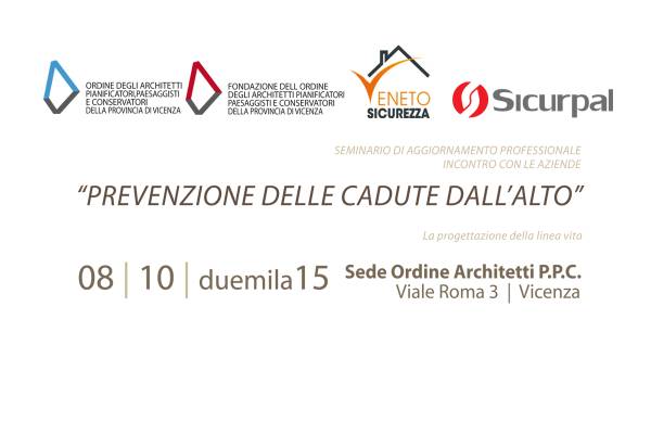 VICENZA: Prevenzione delle cadute dall'alto