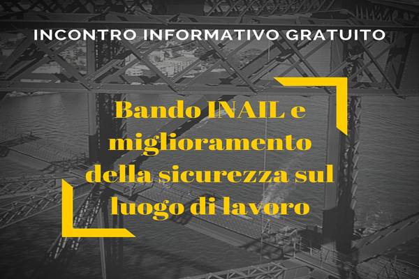 Sicurezza e Bando INAIL