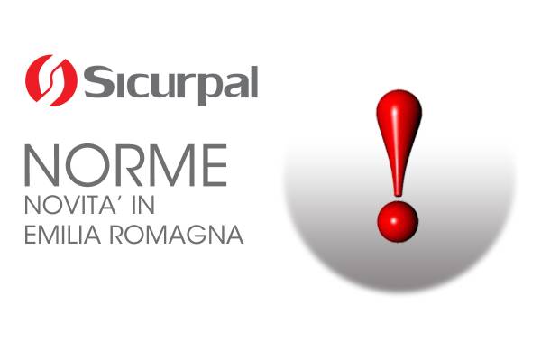 NOVITA' NORMATIVE in Emilia Romagna
